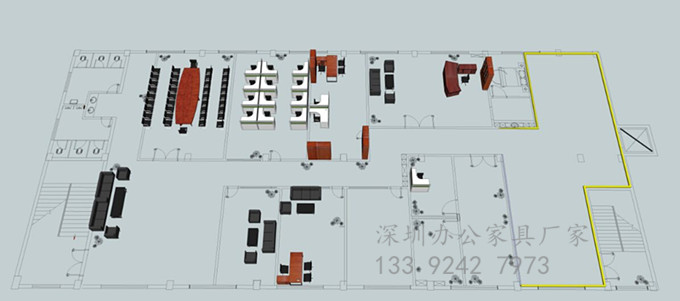 200平办公室应该如何装修及办公家具摆放图 200平办公室应该如何装修及办公家具摆放图