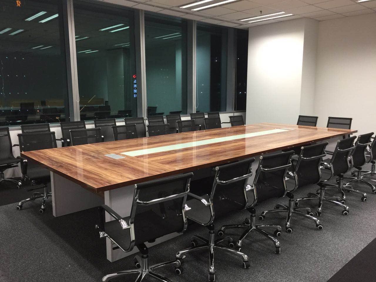 办公家具会议桌现场实拍