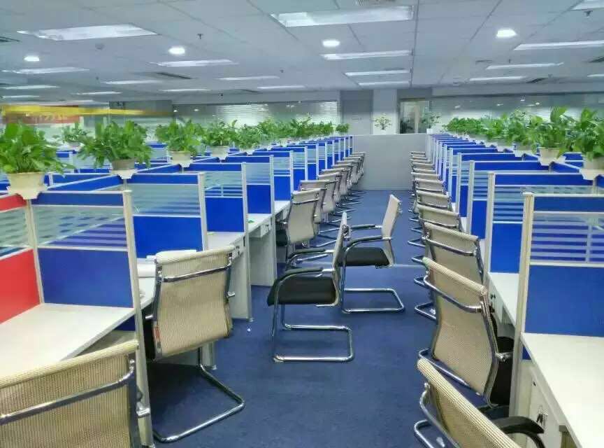 办公家具现场实拍图