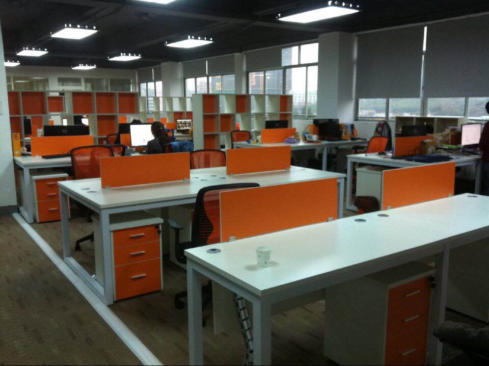 办公家具现场实拍