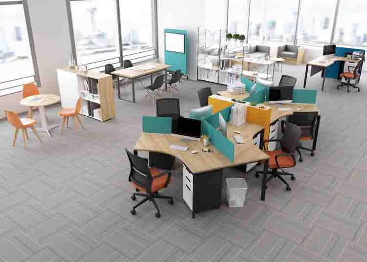 为什么职员办公桌大多都带屏风呢？